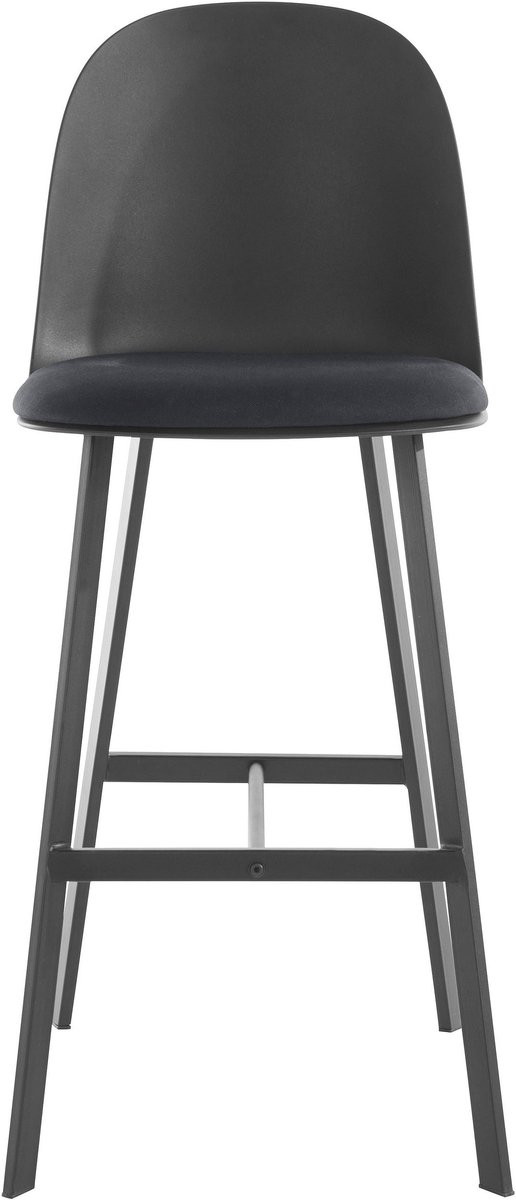 Asta Barkruk Set van 2 - Grijs PU