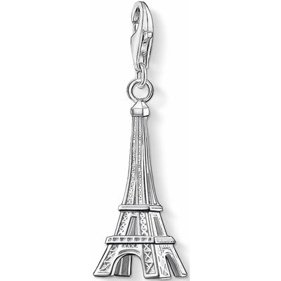 Charm-Einhänger THOMAS SABO "Eiffelturm-Design", silber (silberfarben), Charms, Damen, Silber 925 (recycelt)