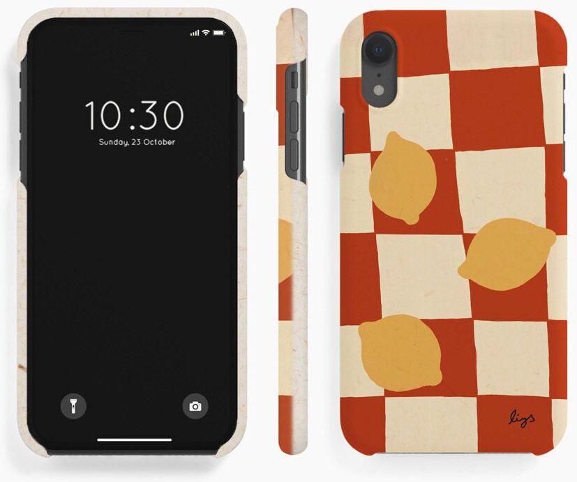 agood company agood plant-based Handyhülle   iPhone XR   Bings Lemons - Refurbished