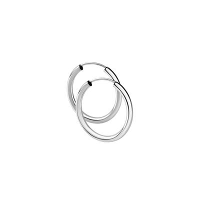 Paar Creolen FIRETTI "Schmuck Geschenk Silber 925 Ohrschmuck Ohrringe 3,0 mm breit" Gr. 30, silberfarben, Damen, 30, Silber 925 (Sterlingsilber)