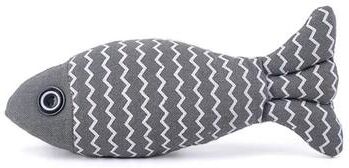 Uplifted Finds "Realistic Simulation Fish ""Kicker"" Toy grey"