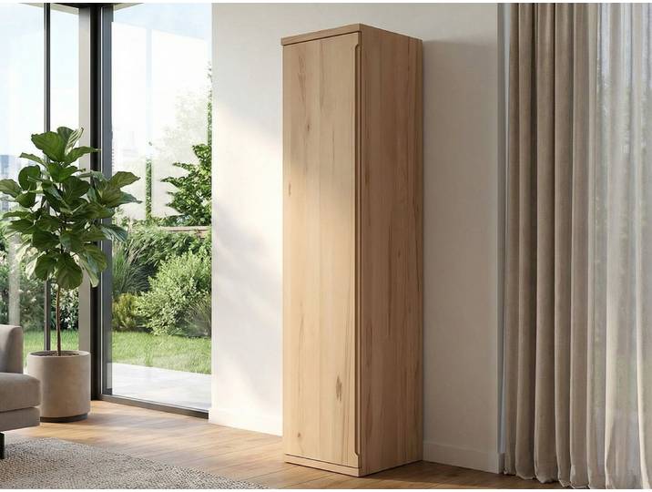 Drehtürenschrank „Valentin“ Kernbuche 1-türig Massivholz Buche