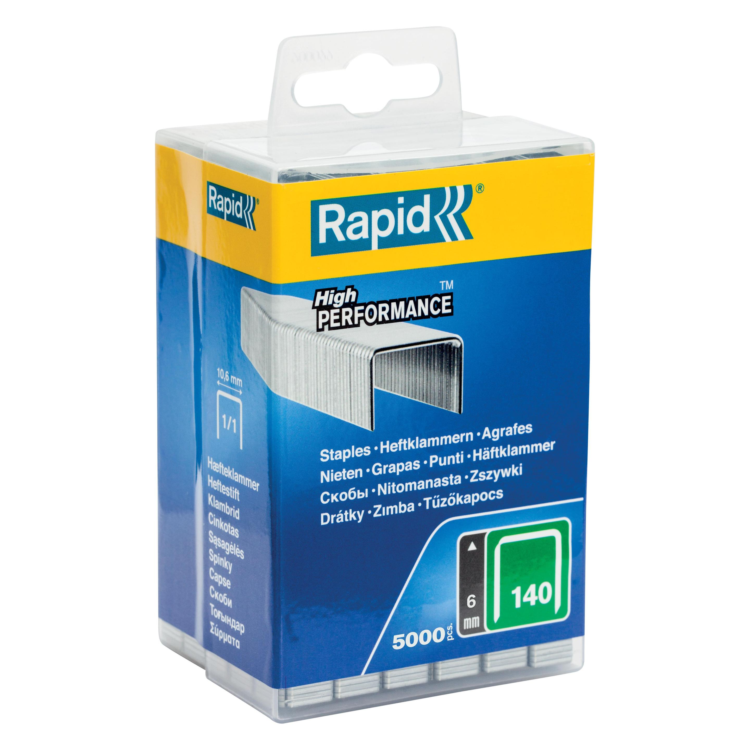 Rapid Typ 140 Flachdrahtklammer 6 mm (140/6 BOX GROSS)