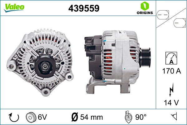 Valeo Generator New Original Part 439559 Für Bmw