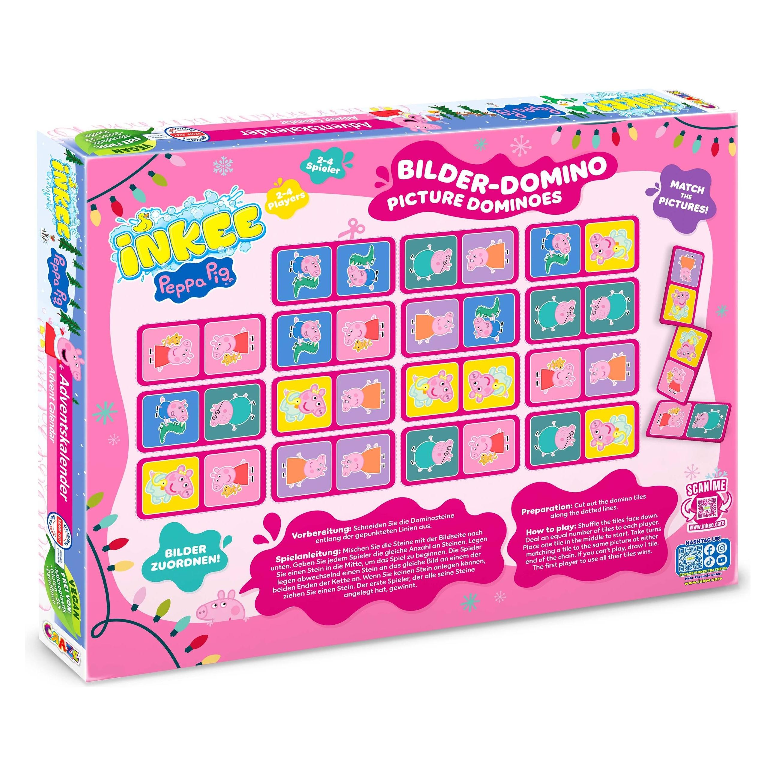 Craze Adventskalender Inkee Peppa Pig (24 Türchen) (86285)
