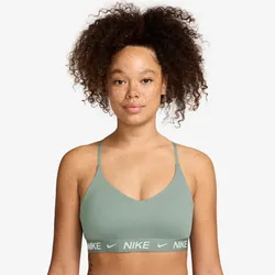 NIKE Indy Light Support Padded Adjustable Sport-BH Damen 007 - steam M