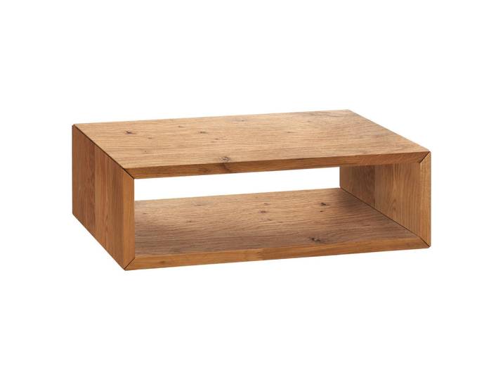 Hasena Nachttisch, Wildeiche, Holz, Wildeiche, massiv, 50x16x41 cm, hängend, Holzmöbel, Holztische, Nachttische Holz