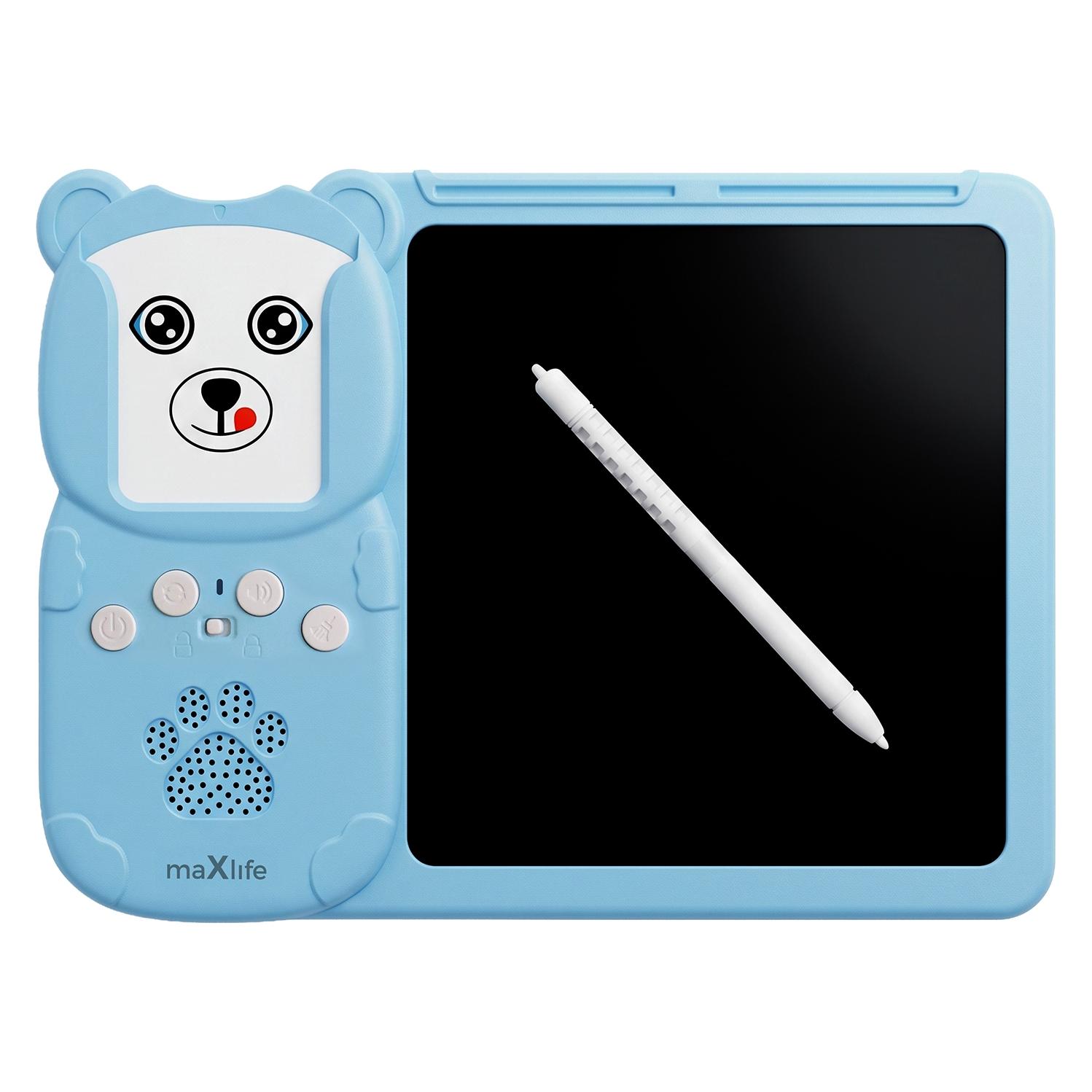 Maxlife Englisch-Lerngerät MXLD-300 mit Schreibtafel, blau (Englisch) (OEM0200809)