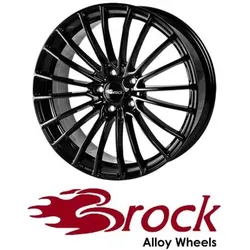 Brock B24 8,5x20 5/108,0 ET35 Schwarz Glanz