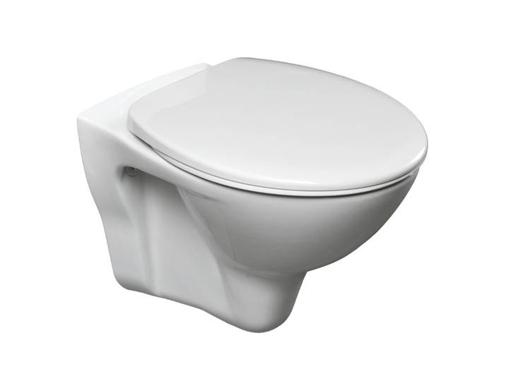 S-line Pro WC suspendu Fayans + Abattant, Blanc (S-LinePro)