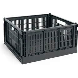 Hay Colour Crate Korb Square L, Carbon