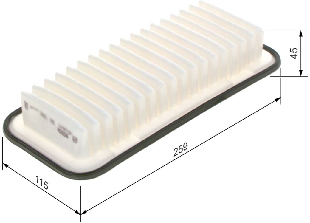 Luftfilter BOSCH 1 457 433 971