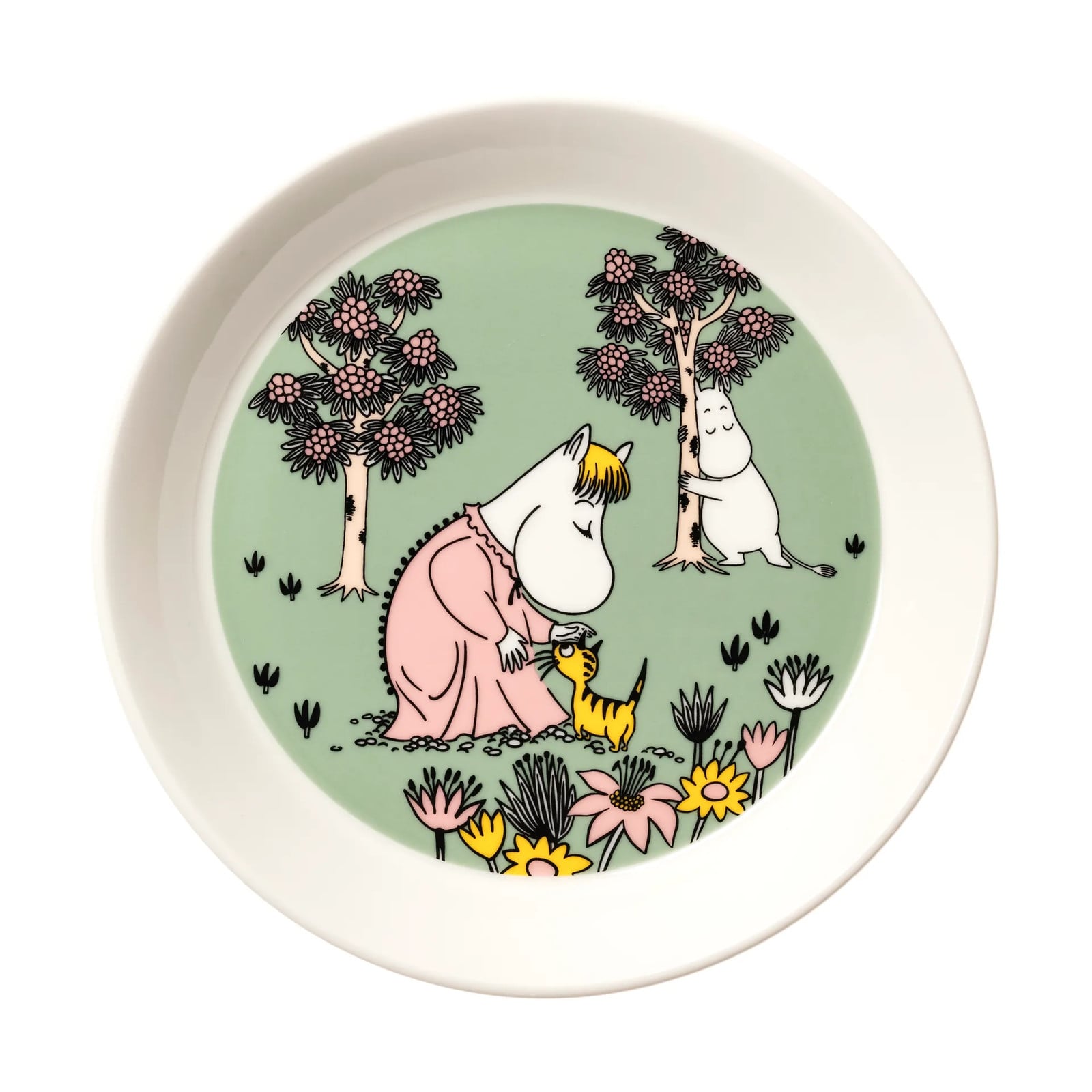 Moomin Arabia Omtanke Moomin bord Ø19 cm