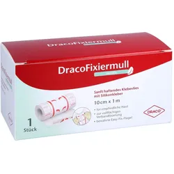Draco Fixiermull sensitiv 10 cm x 1 m