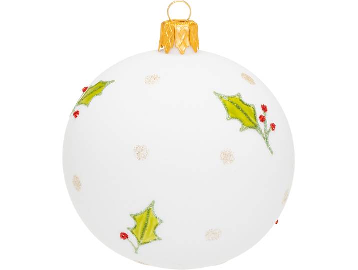 Kugel Marta 6er Set - Farbe: weiss - 949