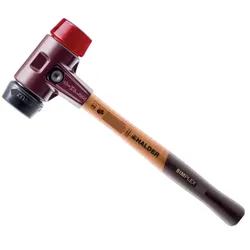 Halder Simplex Schonhammer - 3026.040 - 640gr - ⌀40mm - Holz - Gummi / Plastik