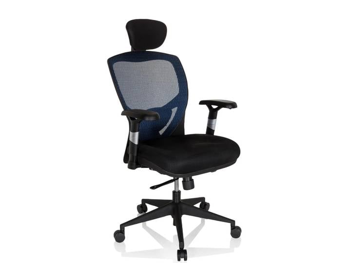 VENUS BASE - High End Bürostuhl Blau/Schwarz