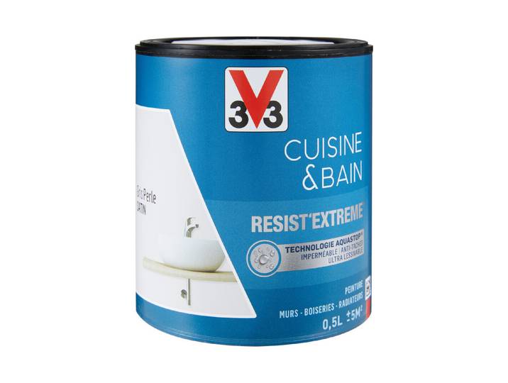 Küche und Bad Perlengrau 0.5 L