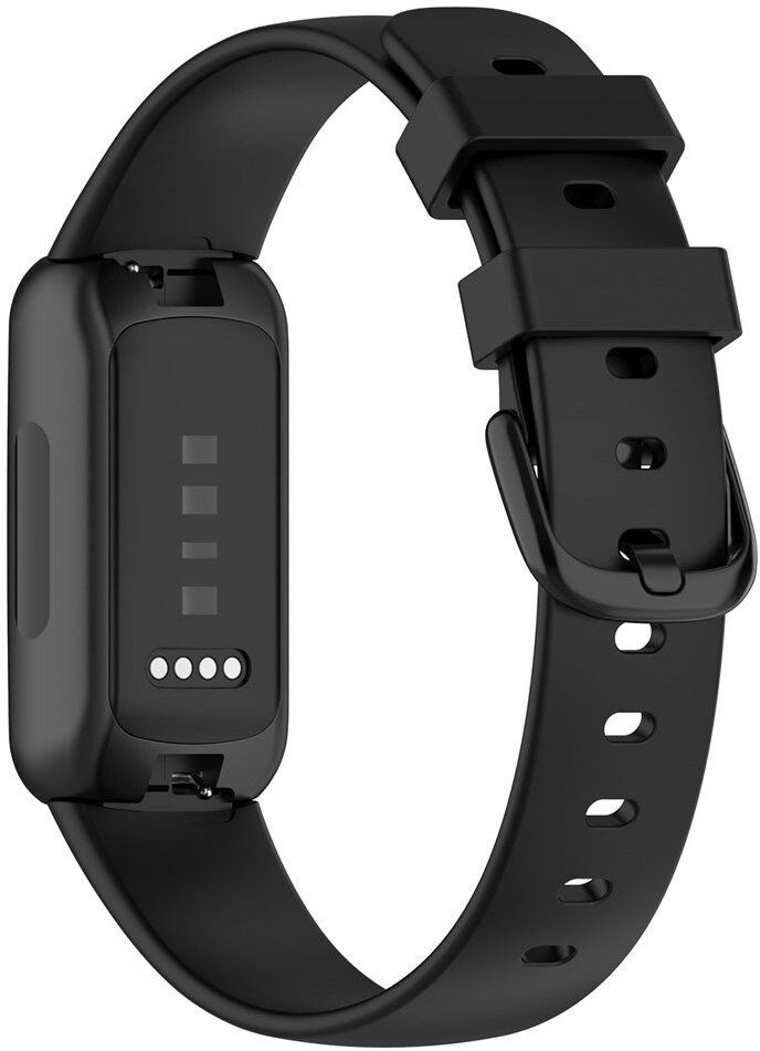 EIDERWOOD Fitbit Inspire 3 Silikone Rem - Sort