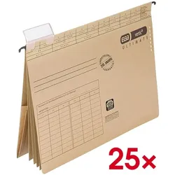 Elba 25er-Pack Kredit- und Personalhefter »vertic ULTIMATE« 100082310 rosa, 31.8x5.5 cm