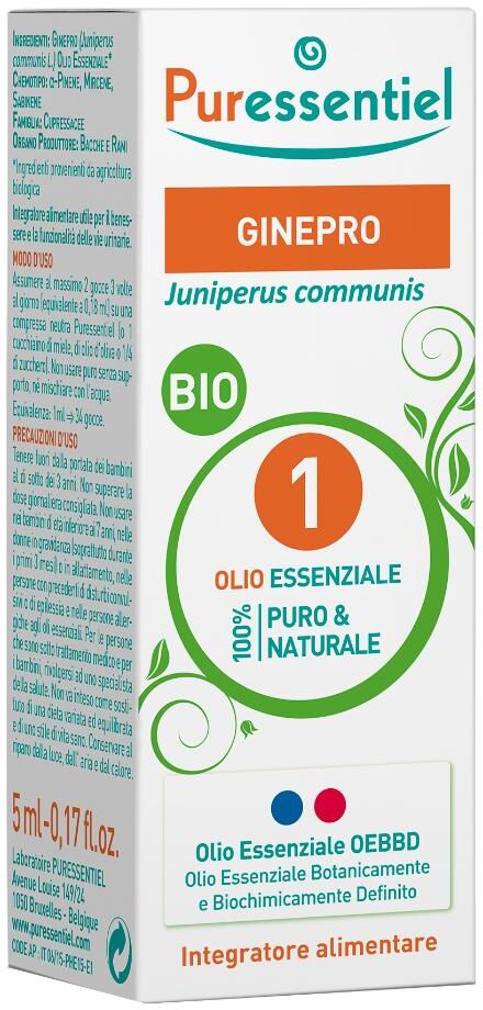 PURESSENTIEL ITALIA Srl PURESSENTIEL O.E.Ginepro 5ml