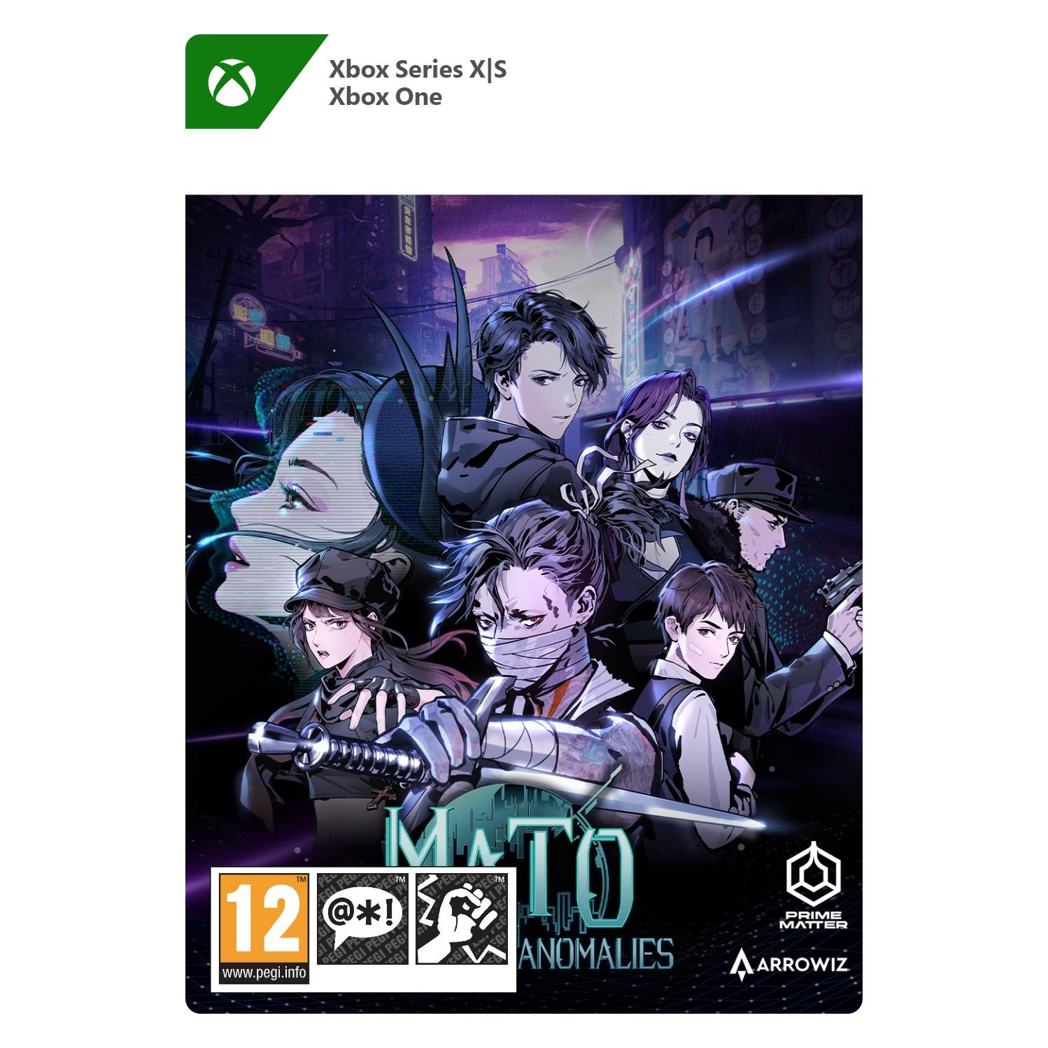 Microsoft Xbox Mato Anomalies Download Code (Xbox One S, Xbox One X, Xbox Series S, Xbox Series X) (G3Q-01913)