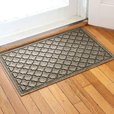 Bungalow Dba Matterly Cordova Doormat 35 x 23, 35 x 23, Gray