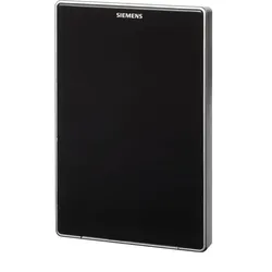 Siemens QMX3.P40-1BSC Raumfühler mit KNX für Temperatur und Feuchtigkeit, schwarz S55624H124 QMX3P401BSC