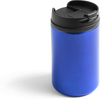 Mug publicitaire isotherme Citrox acier inoxydable bleu