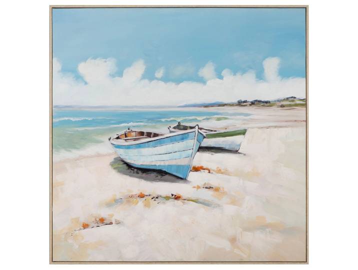 Gemälde Boote am Strand image LAND