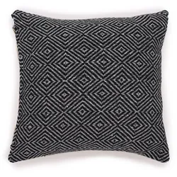 Classic Cushion Cover - Maze Black - 40x40cm