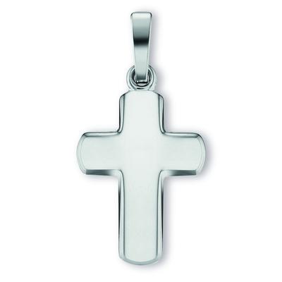 Kettenanhänger ONE ELEMENT "Kreuz Anhänger aus 925 Silber Kreuz Anhänger aus 925 Silber", silber, Schmuckanhänger, Damen, Silber 925 (Sterlingsilber), Kettenanhänger, Zartes Emblem – unaufdringlich und dennoch ausdrucksstark