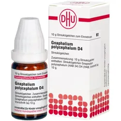 GNAPHALIUM POLYCEPHALUM D 4 Globuli 10 g