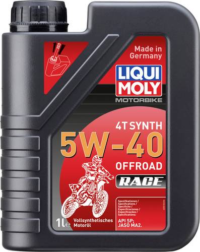 Liqui Moly Motorbike 4T Synth 5W-40 Offroad Race 3018 4-Takt-Motoröl 1l