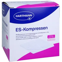 Es-kompressen Steril 10x10 cm 12fach Gro 5X20 St