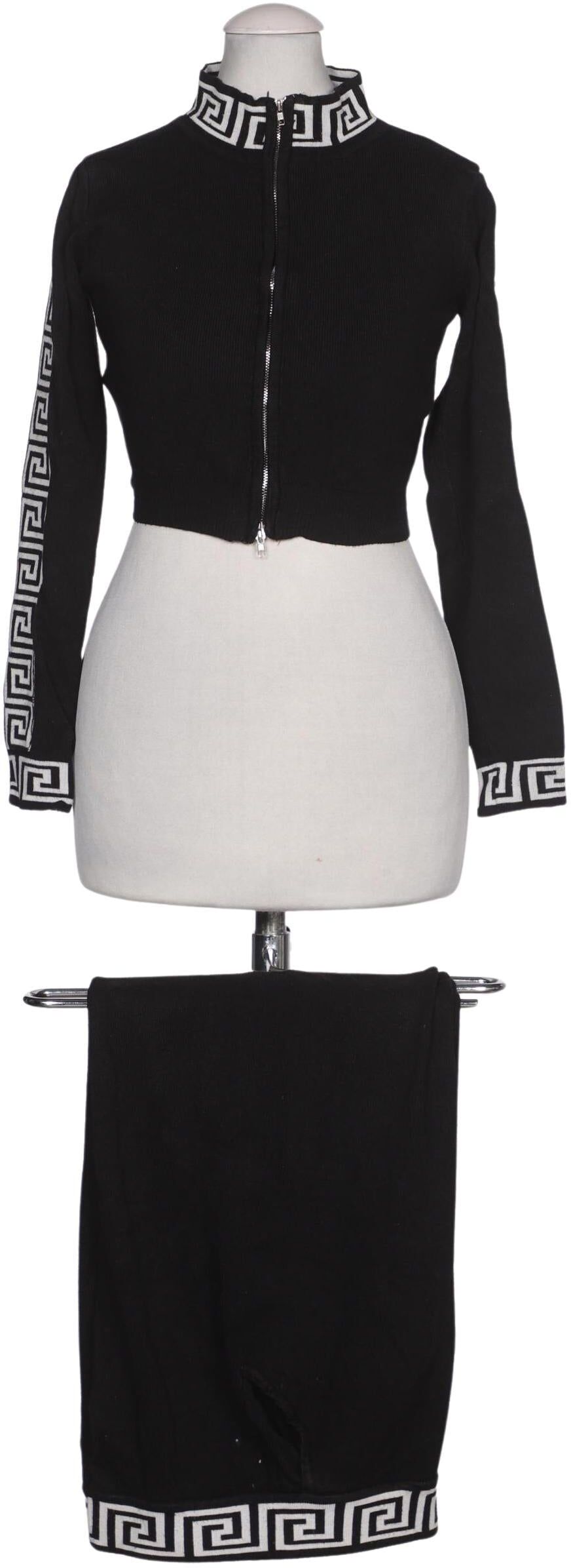 Fashion Union Damen Anzug oder Kombination, Schwarz, Gr. Xxs, kein / Etikett - Second Hand