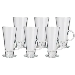 Stölzle Lausitz Latte Macchiato Gläser V-Shape 265 ml 6er Set