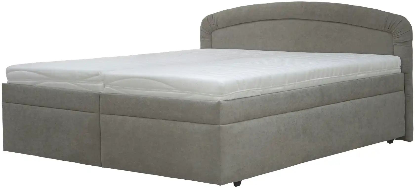 Höffner Polsterbett  Buckinghamshire ¦ braun ¦ Maße (cm): B: 193 H: 100