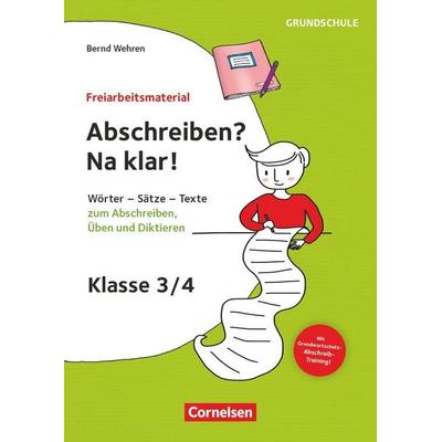 Freiarbeitsmaterial für die Grundschule - Deutsch - Klasse 3/4, Taschenbuch von Bernd Wehren, Cornelsen Pädagogik, 978-3-589-16890-3