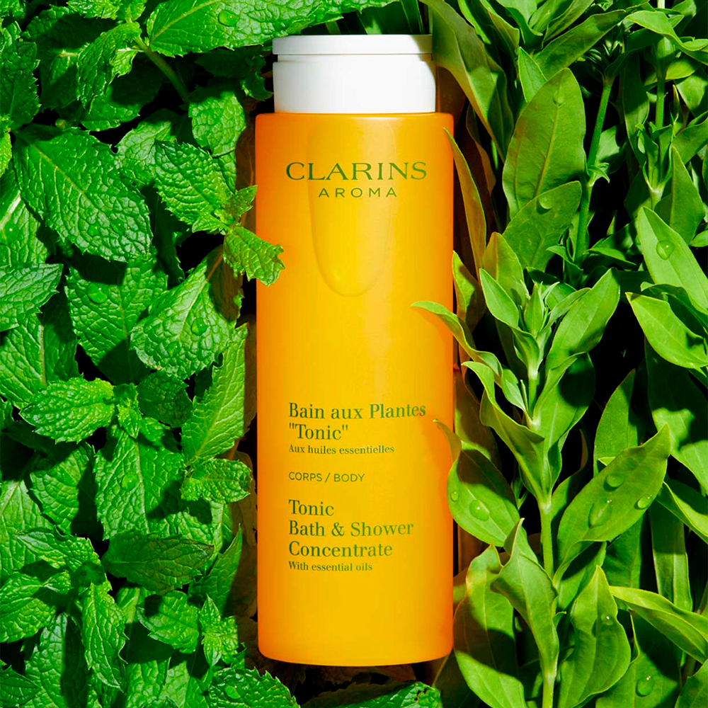 Clarins Concentrado tónico para baño y ducha con aceites esenciales