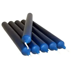 Navy Blue Dinner Candle