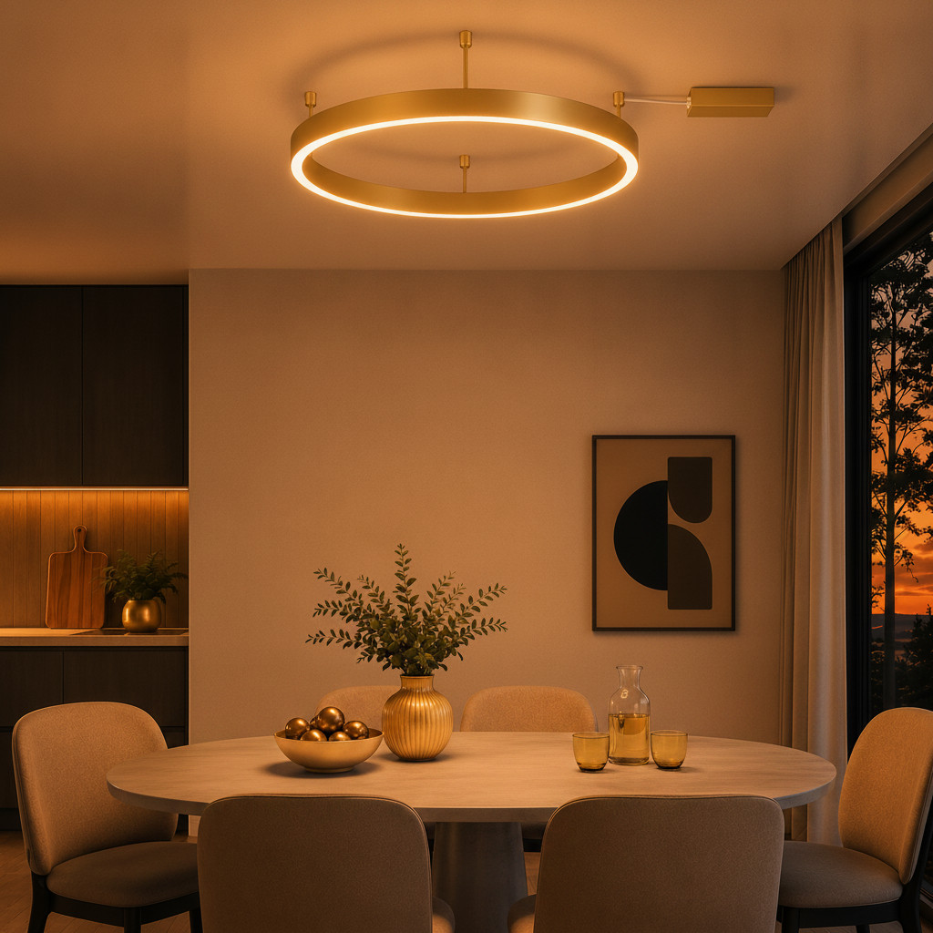 Lyora Plafondlamp Motif Goud Ø 100 cm