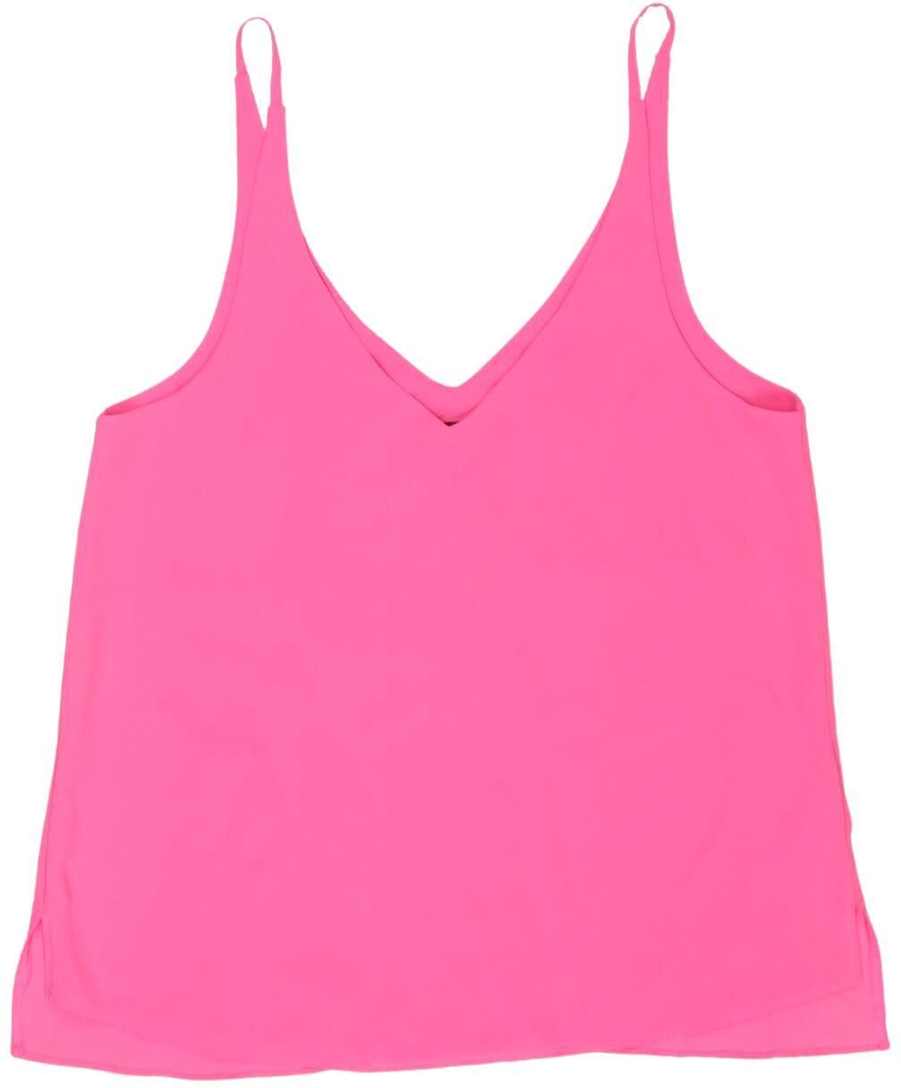 Topshop Damen Top, Pink, Gr. EU 34, Synthetik - Second Hand