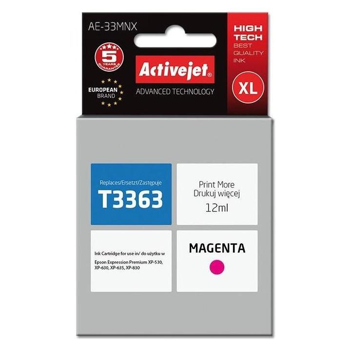 Activejet AE-33MNX Druckerpatrone (e) Kompatibel Hohe (XL-) Ausbeute (M) (AE-33MNX)