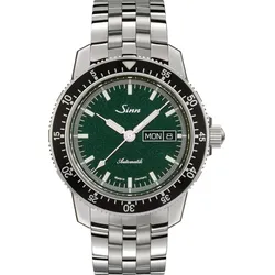 Sinn Instrumentelle Uhren 104 St Sa I MG 104.0131 - grün,silber - 41mm