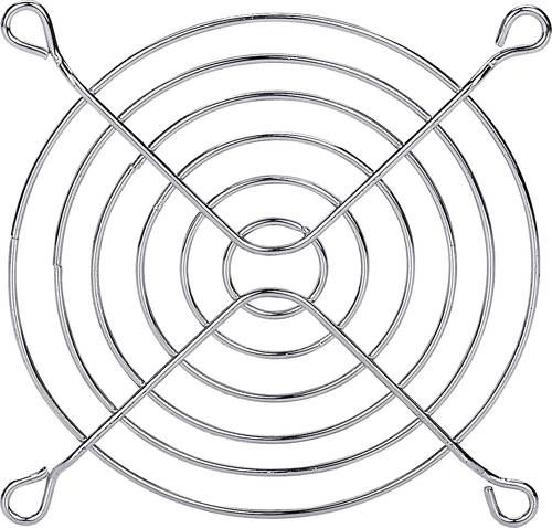 TRU COMPONENTS Lüftergitter (B x H) 110mm x 110mm Stahl