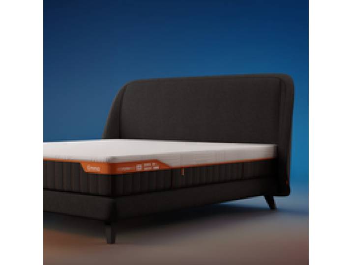 Emma Performance Boxspringbett – 140x200cm – Grau - 26cm