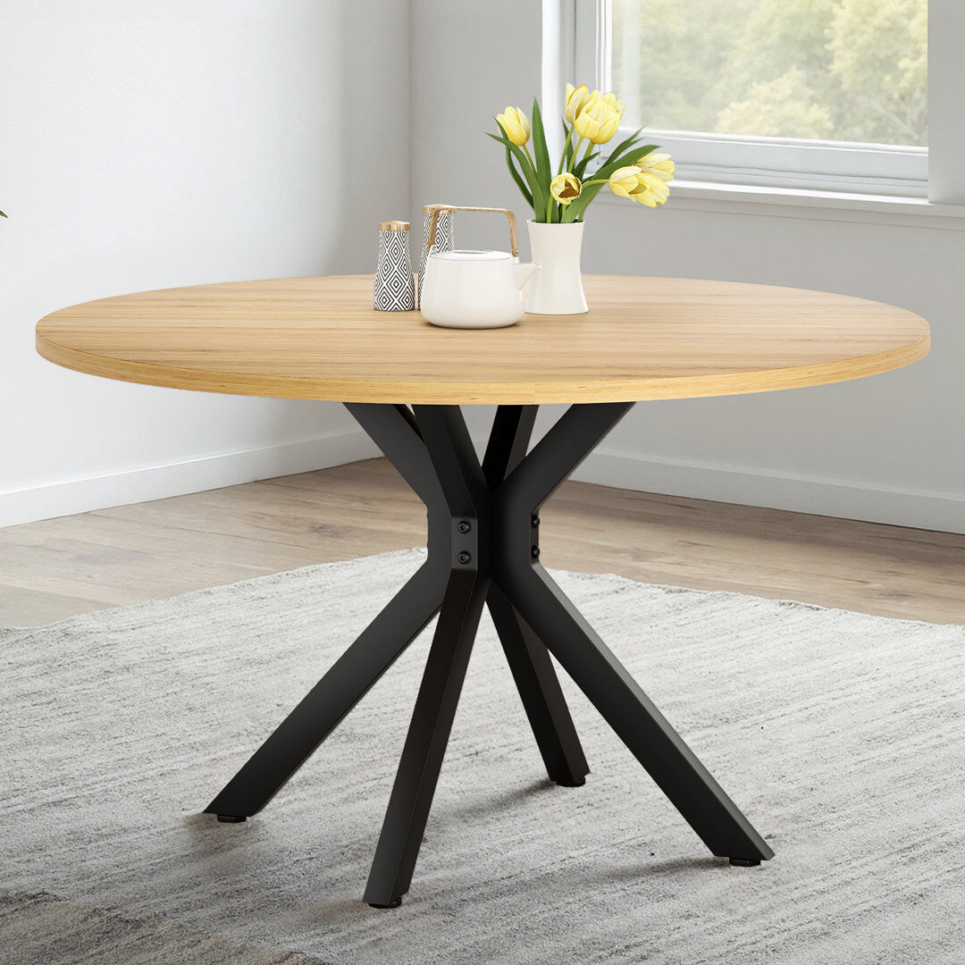 Corrigan Studio Ash Round Dining Table Natural