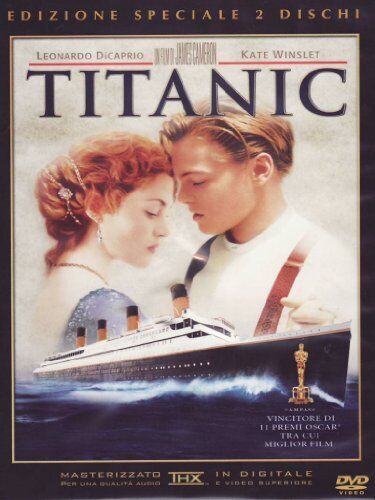 James Cameron - Titanic (edizione speciale) [2 DVDs] [IT Import] - Preis vom 12.10.2026 11:37:12 h