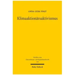 Klimaaktionärsaktivismus, Fachbücher von Anna-Lena Vogt